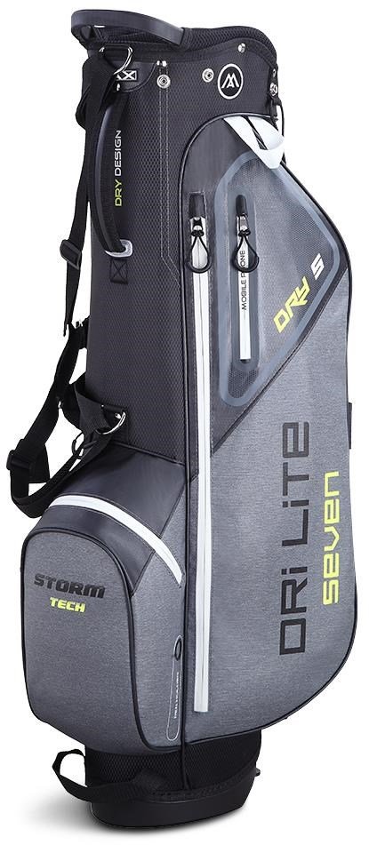 Big Max Dri Lite Seven G stand bag, šedo/liemtkovo/černý
