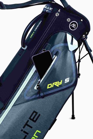Big Max Dri Lite Seven G stand bag, šedo/liemtkovo/černý