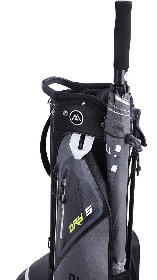 Big Max Dri Lite Seven G stand bag, šedo/liemtkovo/černý