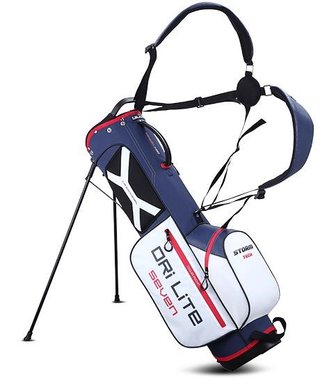 Big Max Dri Lite Seven G stand bag, bílo/modro/červený