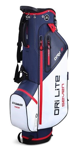 Big Max Dri Lite Seven G stand bag, bílo/modro/červený
