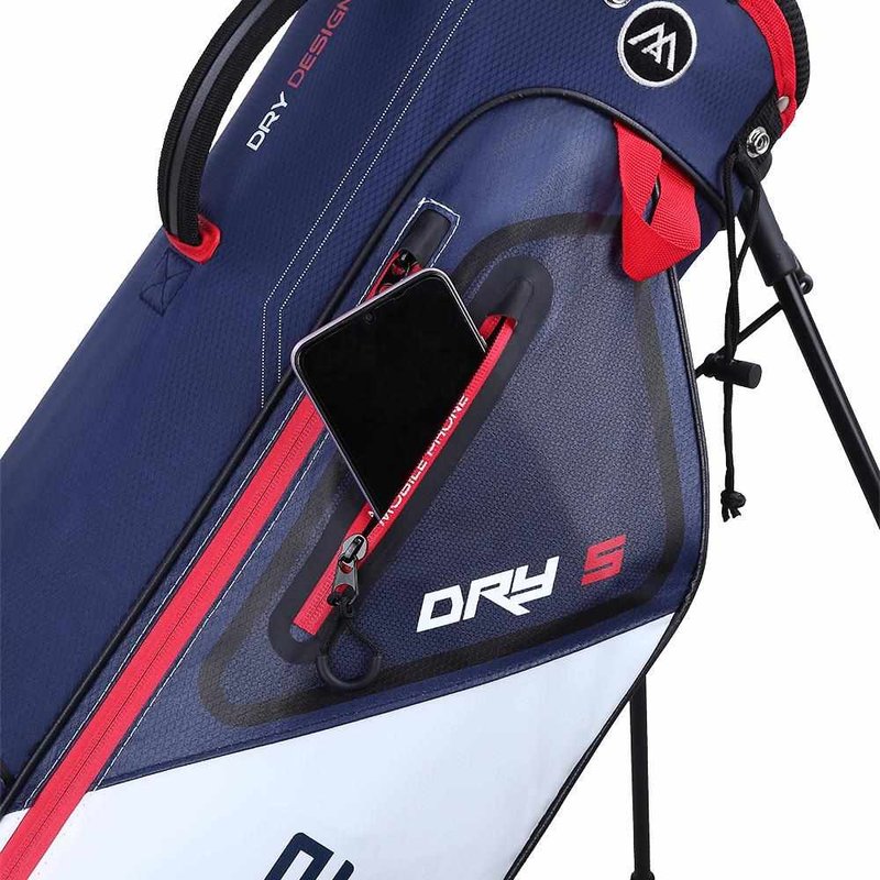Big Max Dri Lite Seven G stand bag, bílo/modro/červený