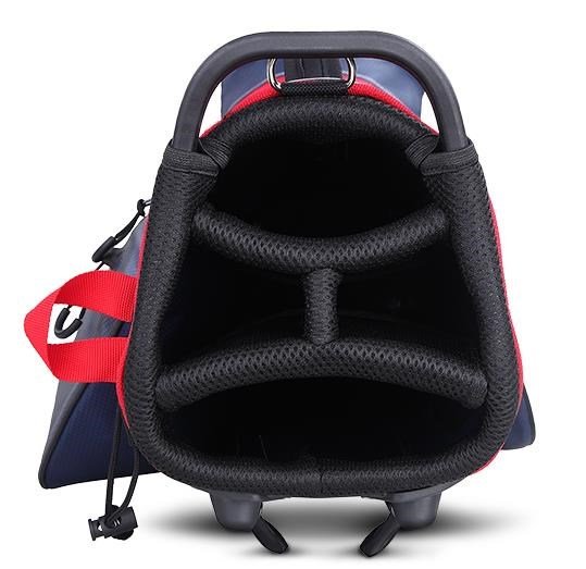 Big Max Dri Lite Seven G stand bag, bílo/modro/červený