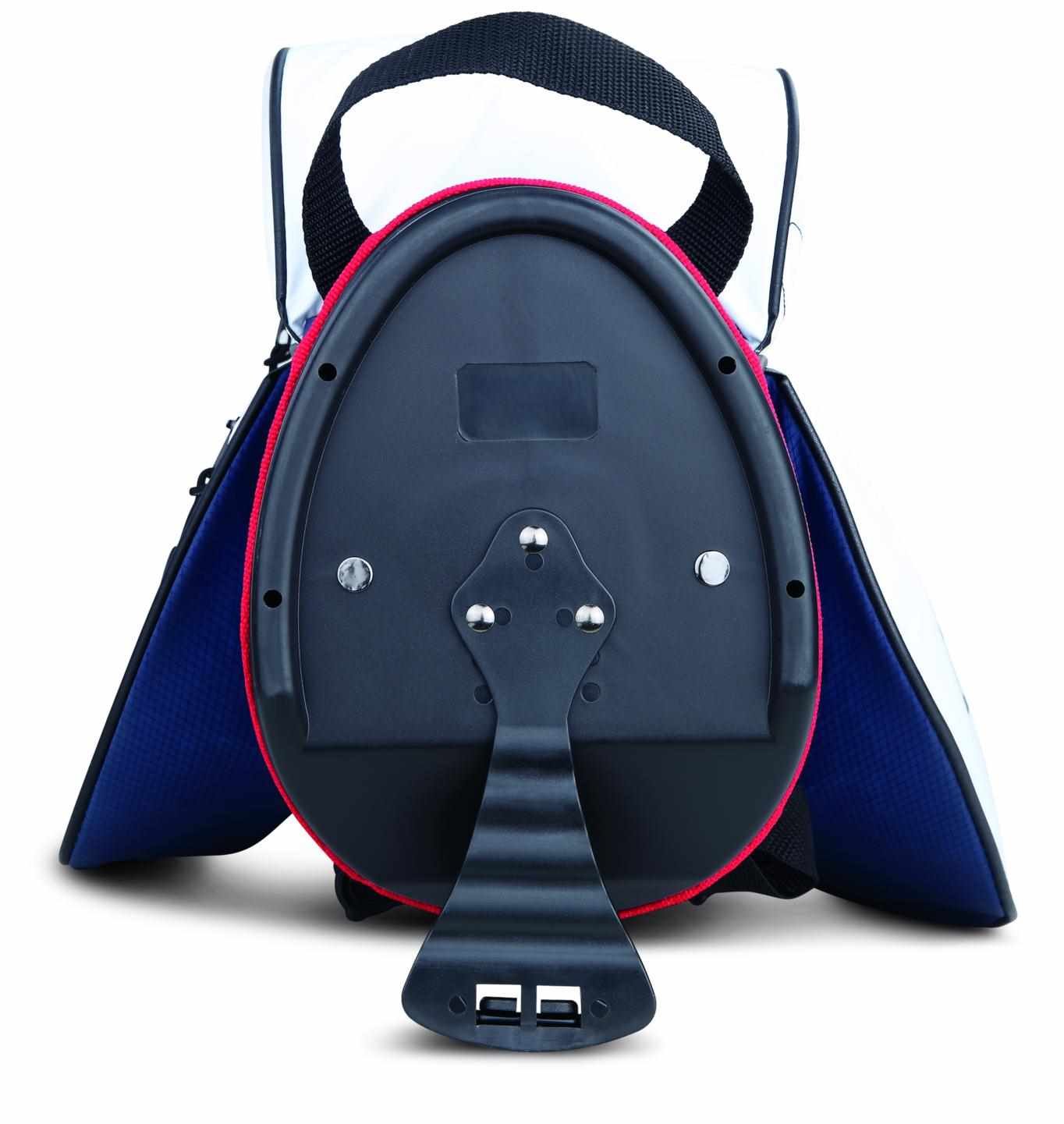 Big Max Dri Lite Seven G stand bag, bílo/modro/červený