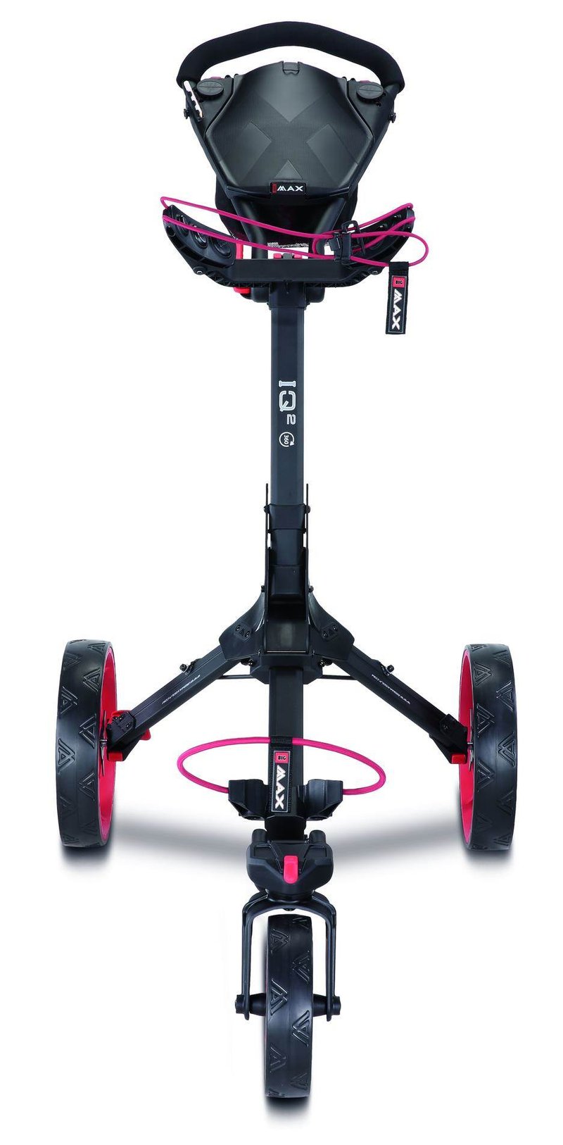 Big Max IQ2 360 manuální vozík, phantom black/red
