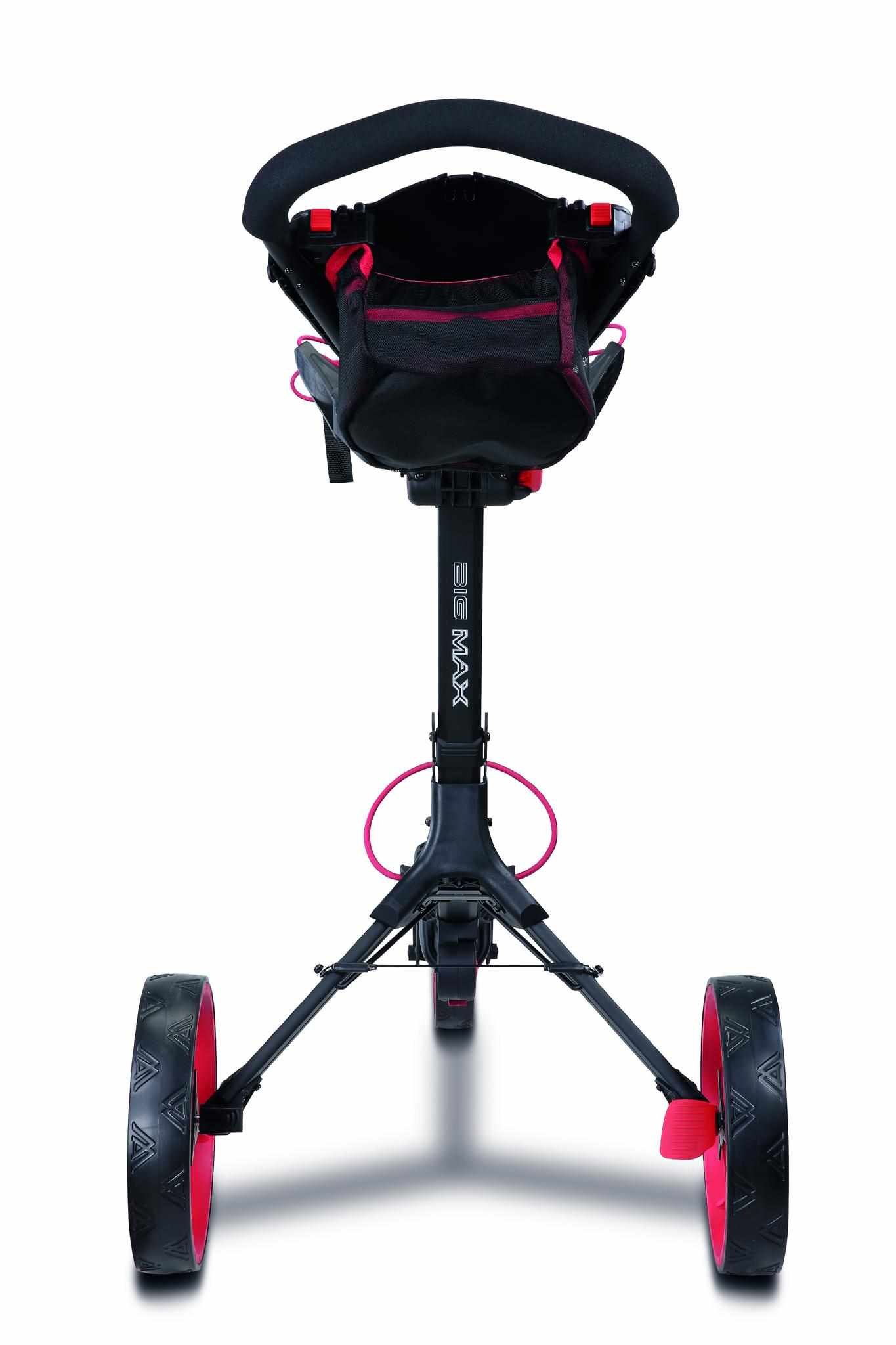 Big Max IQ2 360 manuální vozík, phantom black/red