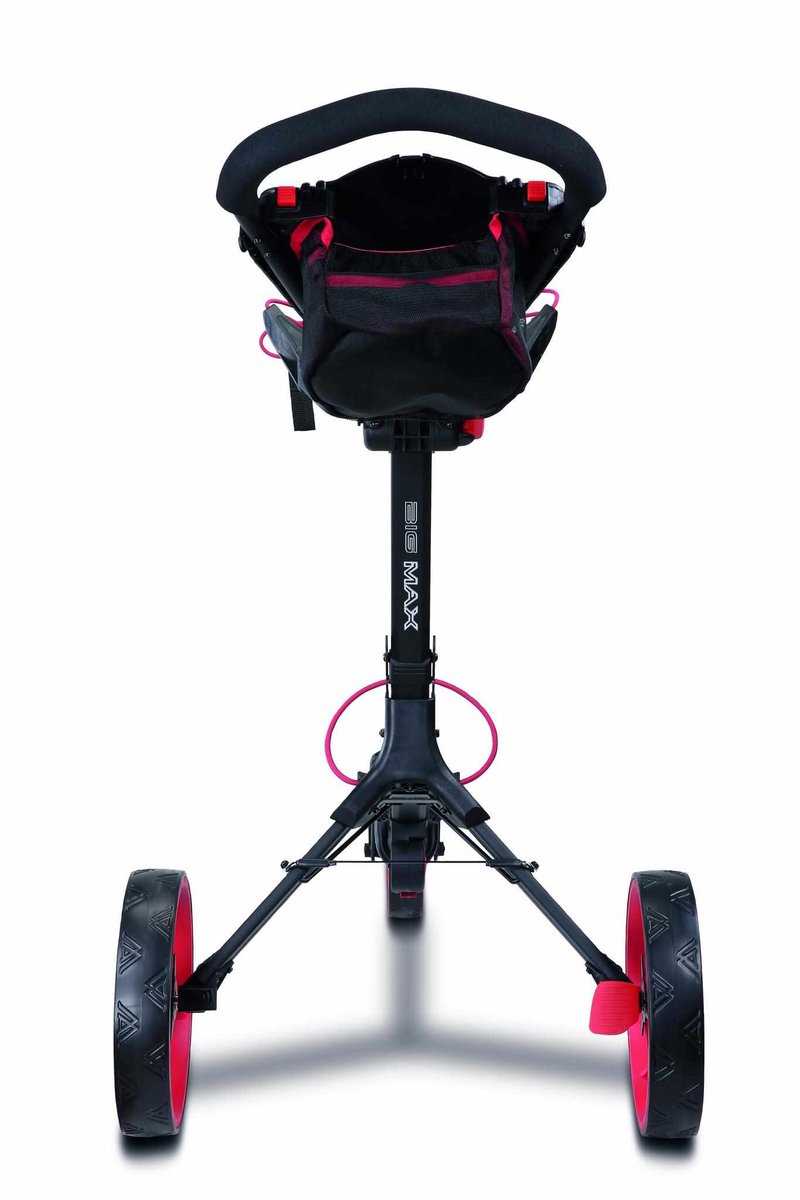 Big Max IQ2 360 manuální vozík, phantom black/red