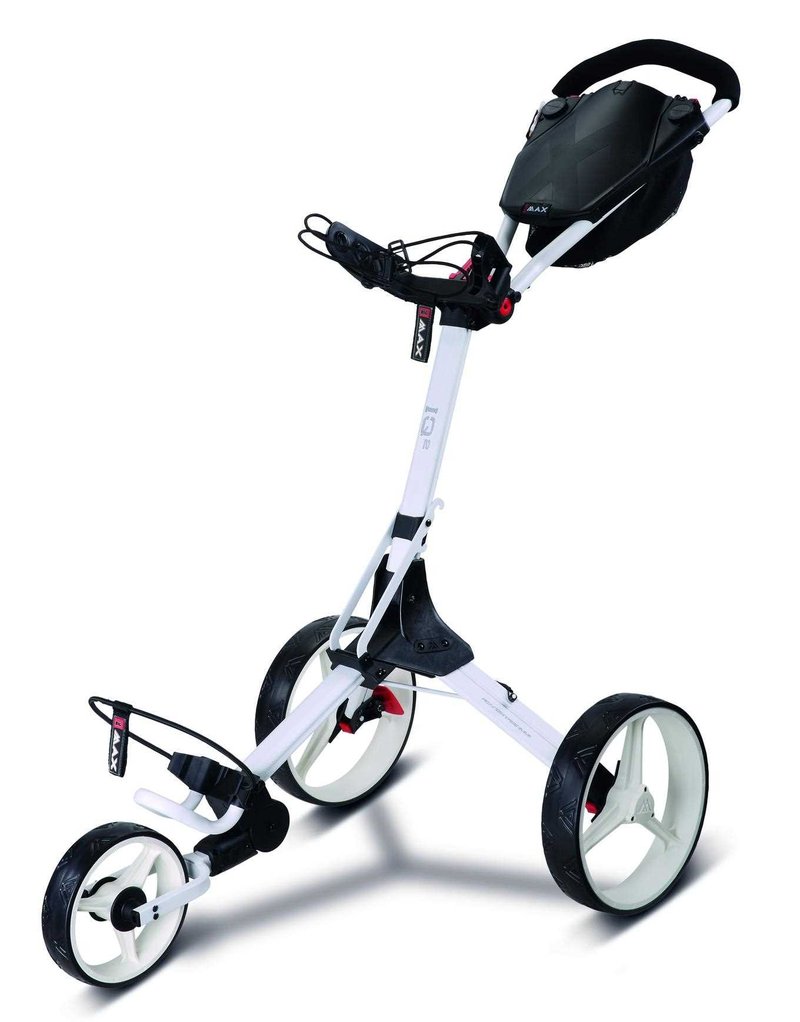 Big Max IQ2 manuální golfový vozík, bílý
