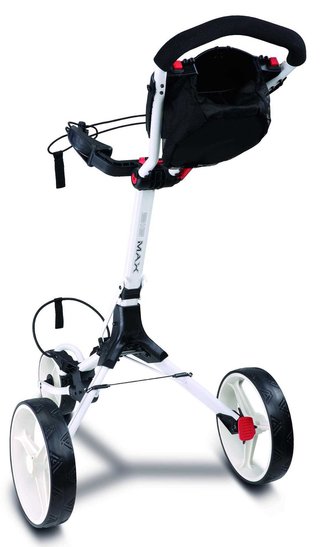 Big Max IQ2 manuální golfový vozík, bílý