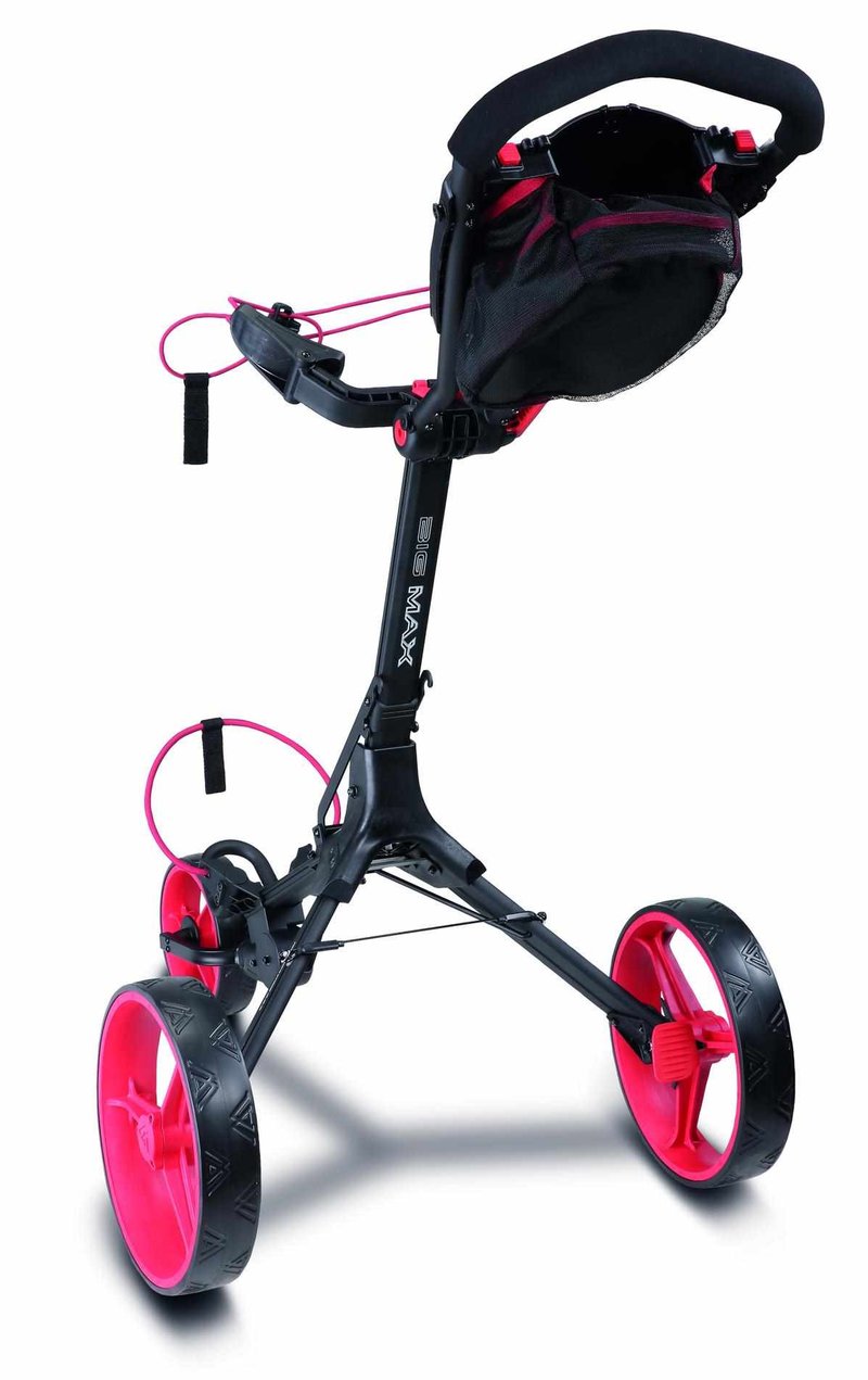 Big Max IQ2 manuální vozík, phantom black/red