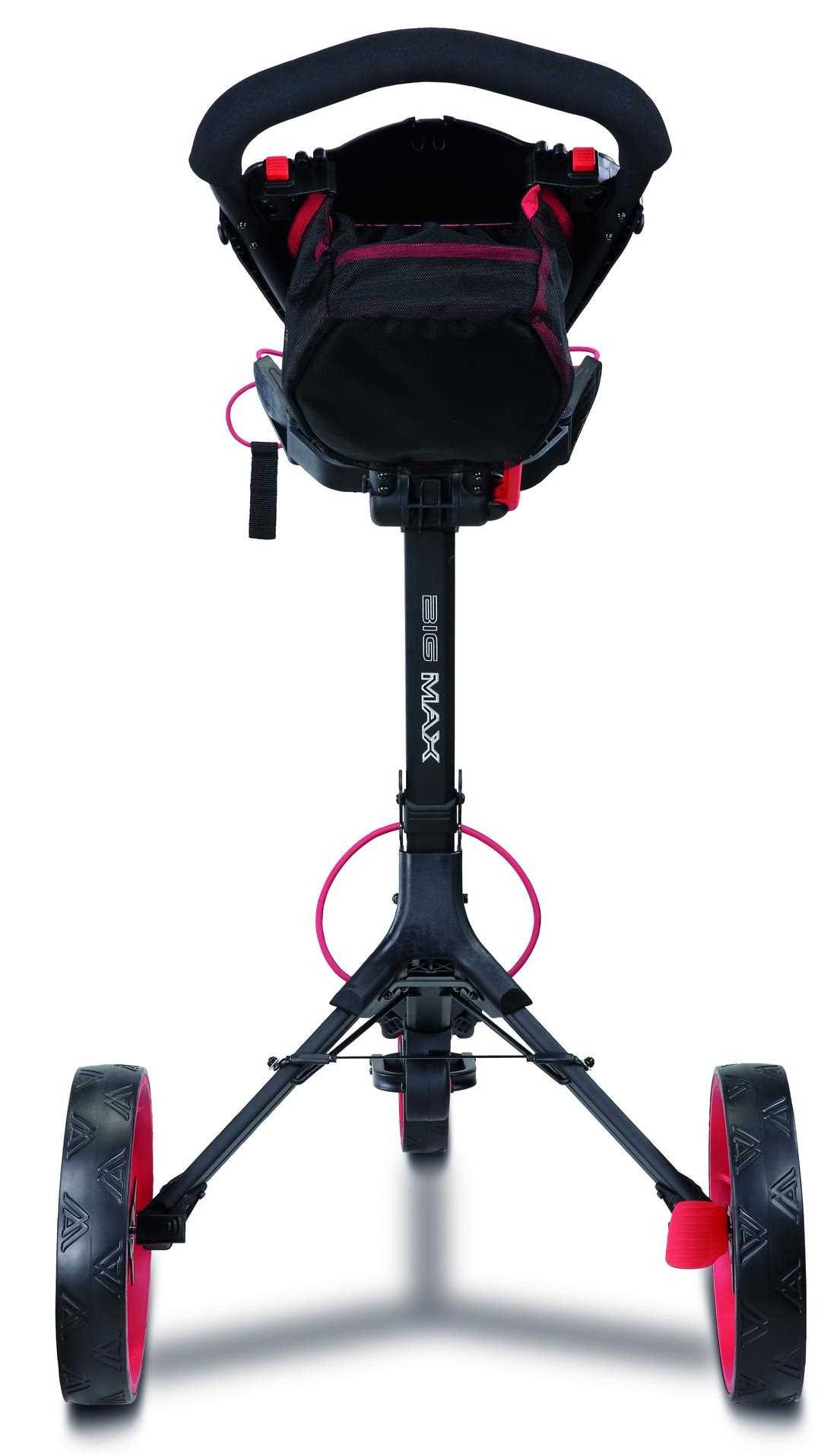 Big Max IQ2 manuální vozík, phantom black/red