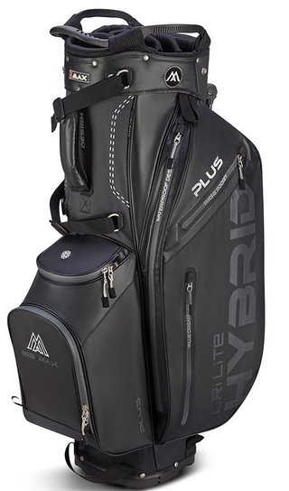 Big Max Dri Lite Hybrid Plus stand bag, černý