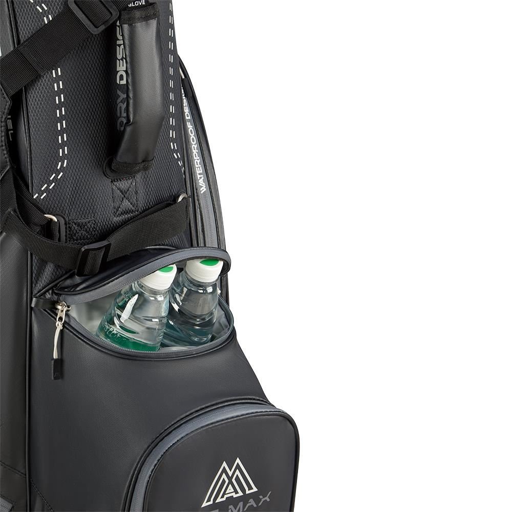Big Max Dri Lite Hybrid Plus stand bag, černý