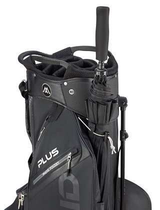 Big Max Dri Lite Hybrid Plus stand bag, černý