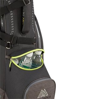 Big Max Dri Lite Hybrid Plus stand bag, černo/šedo/limetkový