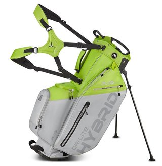 Big Max Dri Lite Hybrid Plus stand bag, limetkovo/šedý