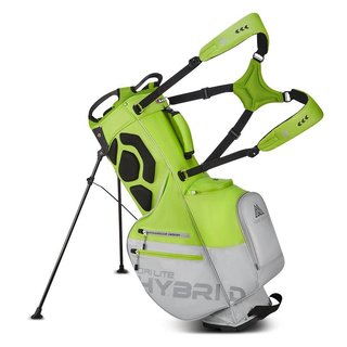 Big Max Dri Lite Hybrid Plus stand bag, limetkovo/šedý