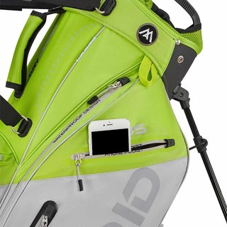 Big Max Dri Lite Hybrid Plus stand bag, limetkovo/šedý