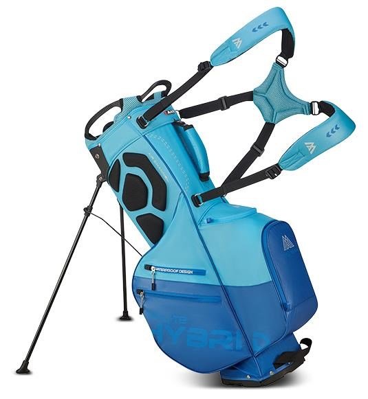 Big Max Dri Lite Hybrid Plus stand bag, modrý