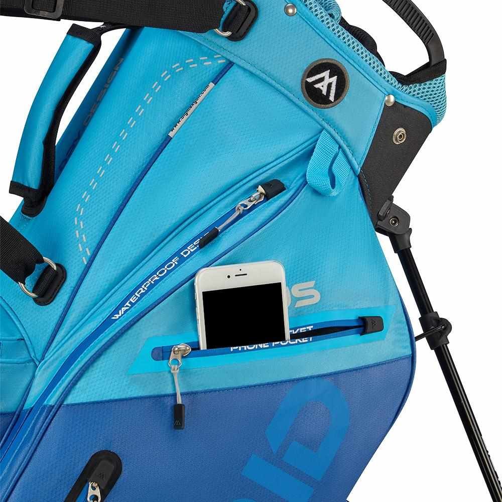 Big Max Dri Lite Hybrid Plus stand bag, modrý