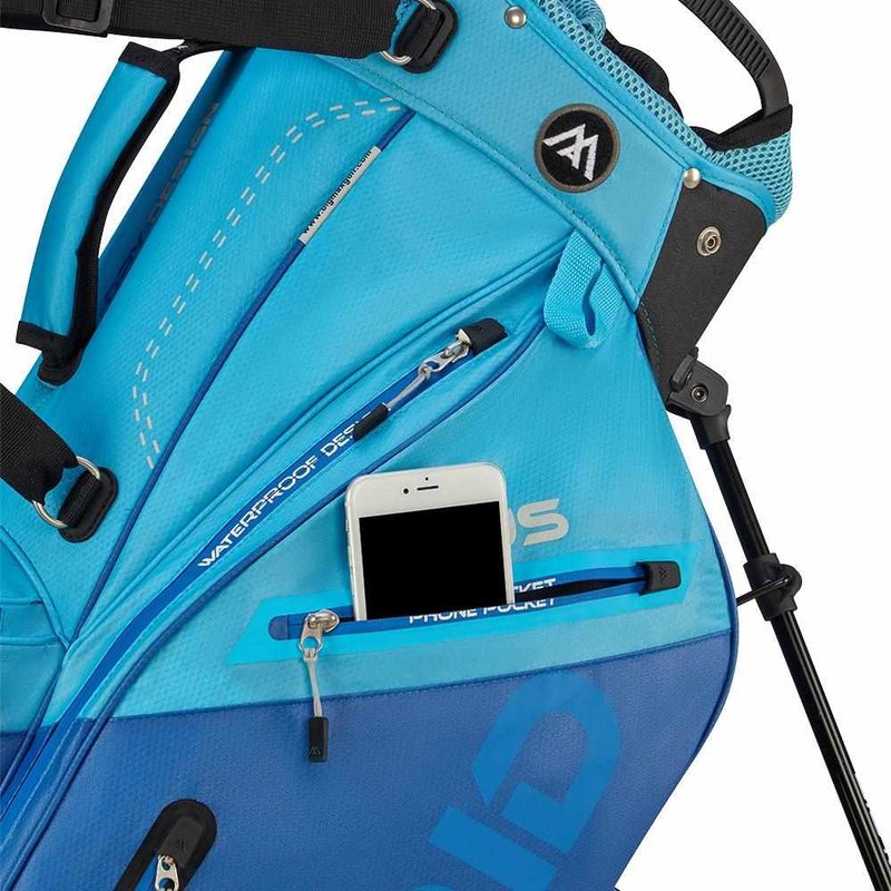 Big Max Dri Lite Hybrid Plus stand bag, modrý