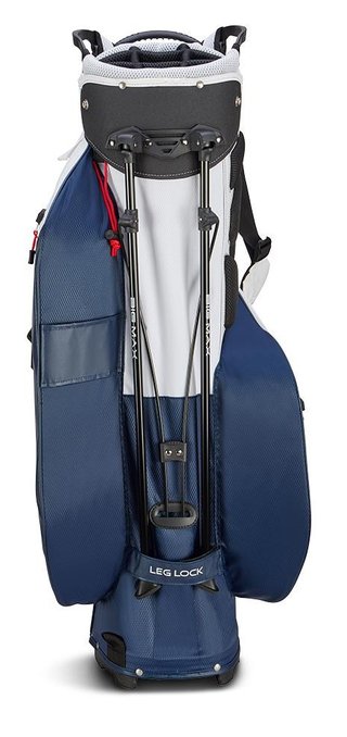 Big Max Dri Lite Hybrid Plus stand bag, bílo/modro/červený