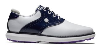FootJoy Traditions dámské golfové boty, bílo/modré