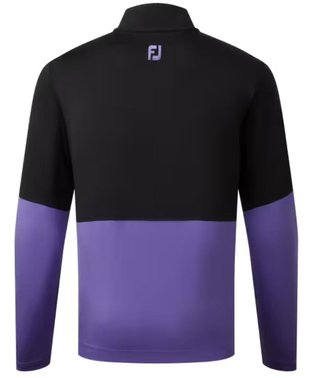 FootJoy Colour Block pánská mikina, černo/fialové
