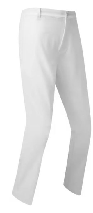 FootJoy Performance Tapered Slim Fit pánské kalhoty, bílé