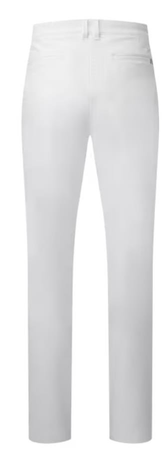 FootJoy Performance Tapered Slim Fit pánské kalhoty, bílé