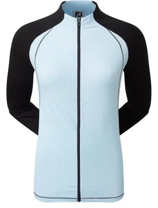FootJoy Houndstooth Printed dámská mikina, modrá