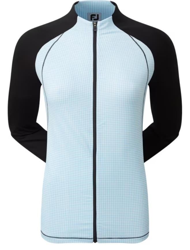 FootJoy Houndstooth Printed dámská mikina, modrá