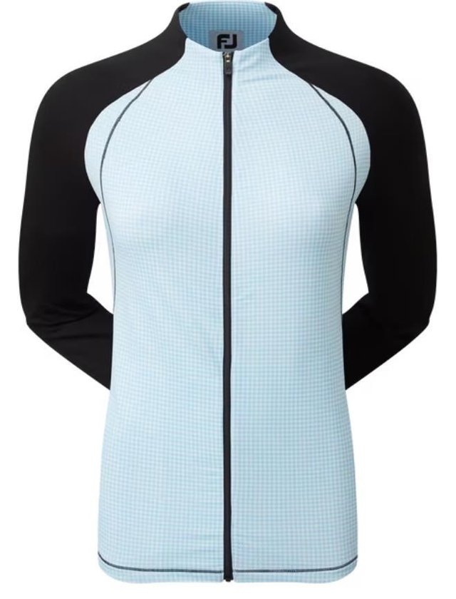 FootJoy Houndstooth Printed dámská mikina, modrá