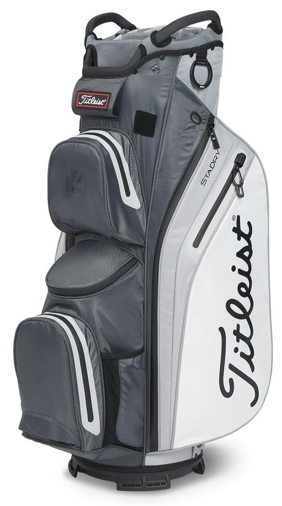 Titleist 14 StaDry cart bag, šedý