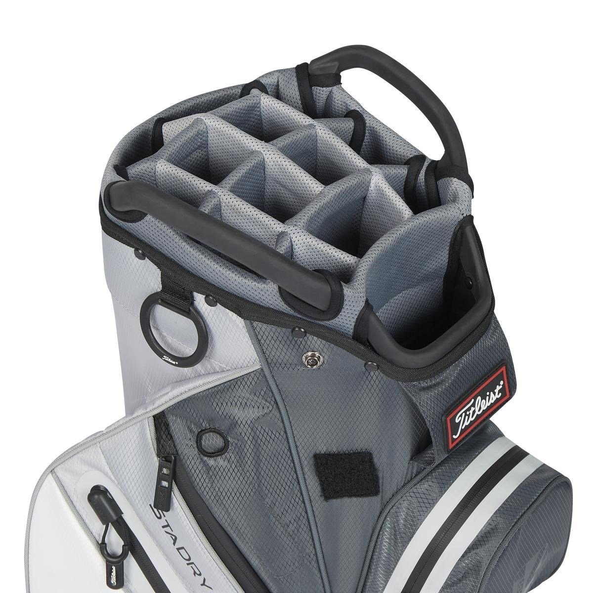 Titleist 14 StaDry cart bag, šedý