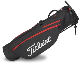 Titleist Premium Carry pencil bag, černo/červený