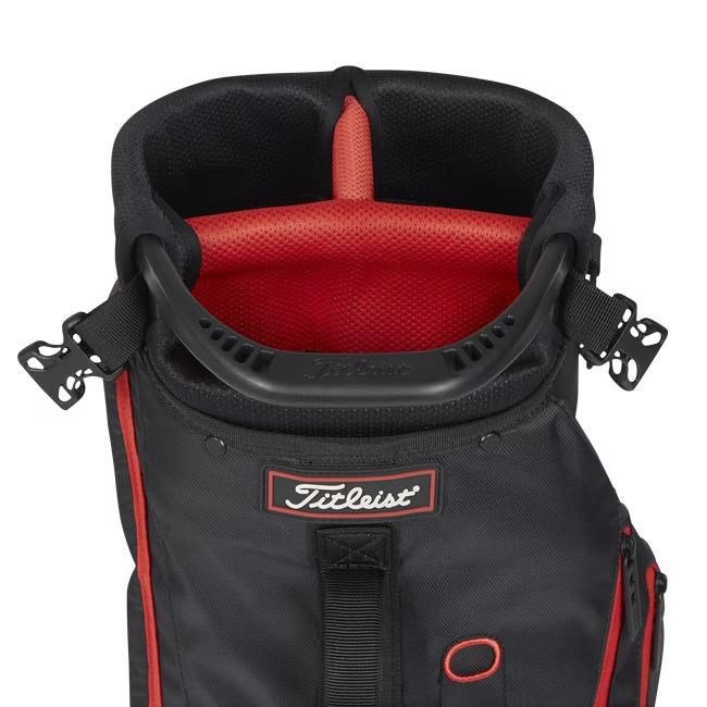 Titleist Premium carry bag, černý/černý/červený