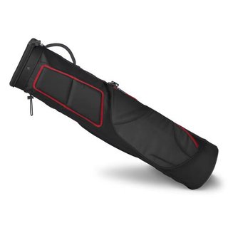 Titleist Carry pencil bag, černý/červený