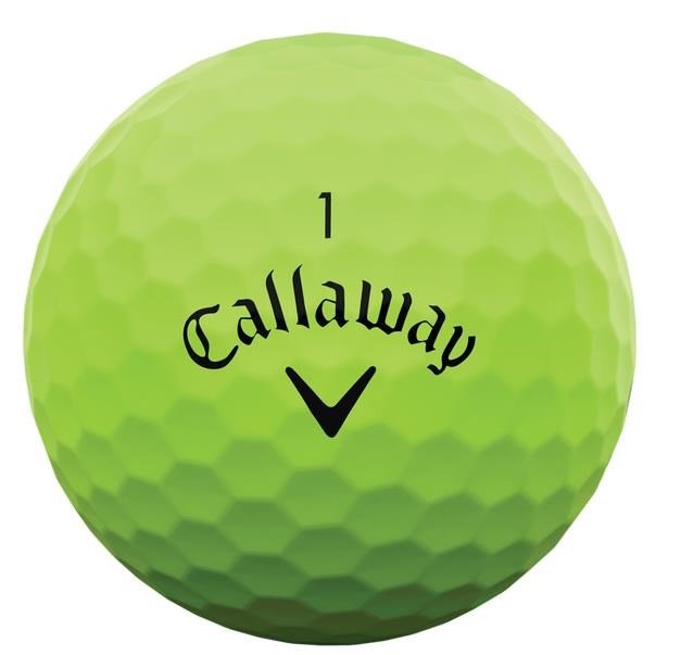 Callaway Supersoft Matte golfové míčky, zelené