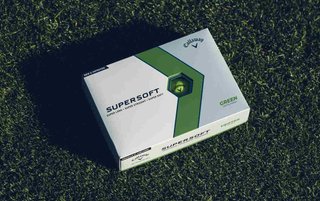 Callaway Supersoft Matte golfové míčky, zelené