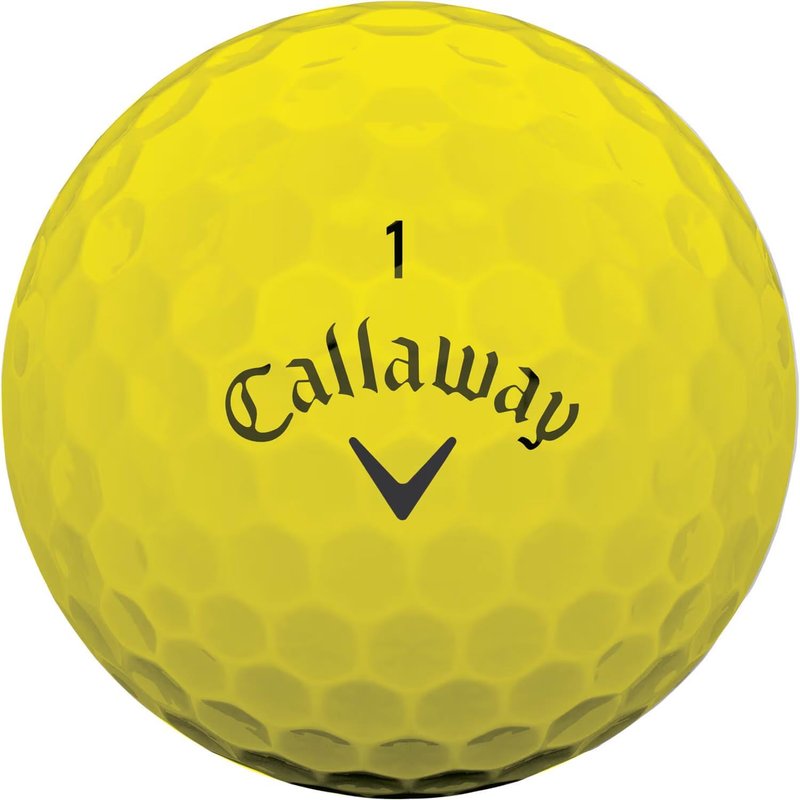 Callaway Warbird 2.0 golfové míčky, žluté