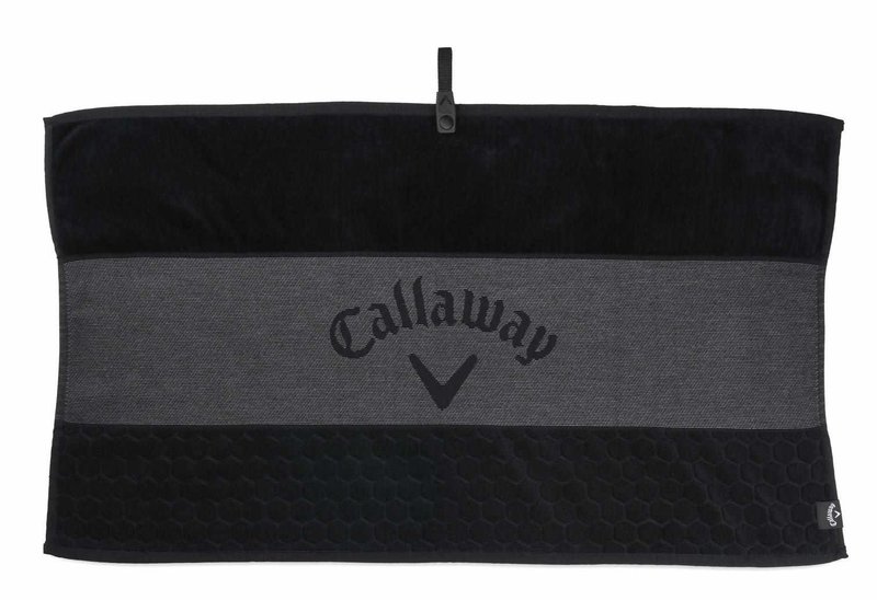Callaway Tour golfový ručník, černý