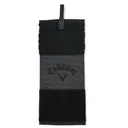 Callaway Tri-Fold golfový ručník, černý