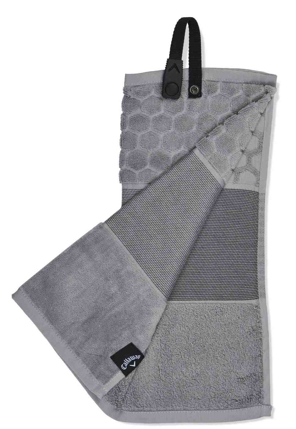 Callaway Tri-Fold golfový ručník, šedý