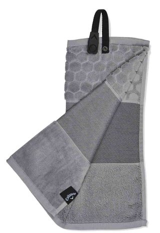 Callaway Tri-Fold golfový ručník, šedý