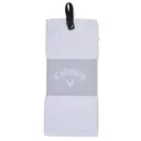 Callaway Tri-Fold golfový ručník, bílý