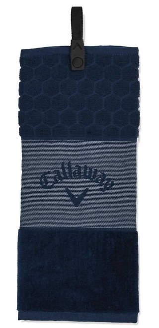 Callaway Tri-Fold golfový ručník, modrý
