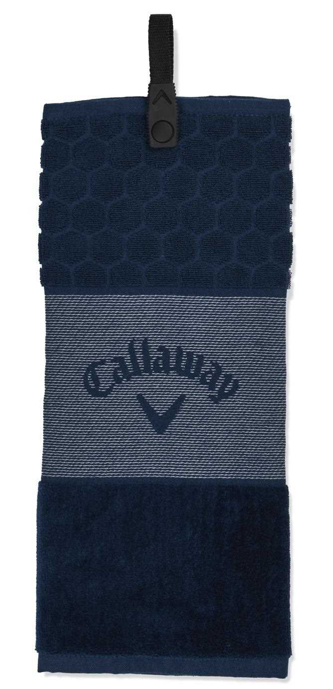 Callaway Tri-Fold golfový ručník, modrý