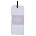 Callaway Tri-Fold golfový ručník, bílý