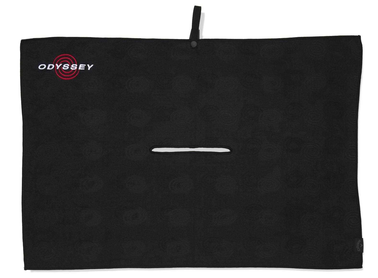 Odyssey Microfiber golfový ručník, černý
